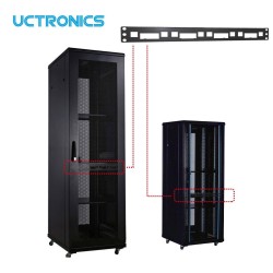 UCTRONICS 1U Rack, 19" Rackmount Supports voor 1-4 units