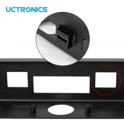 UCTRONICS 1U Rack, 19" Rackmount Supports voor 1-4 units