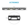 UCTRONICS 1U Rack, 19" Rackmount Supports voor 1-4 units