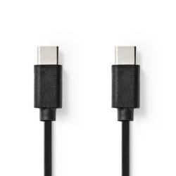 USB-c naar USB-c kabel - zwart