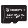 micro SD card 64Gb - Raspberry Pi OS with desktop Pre-installed