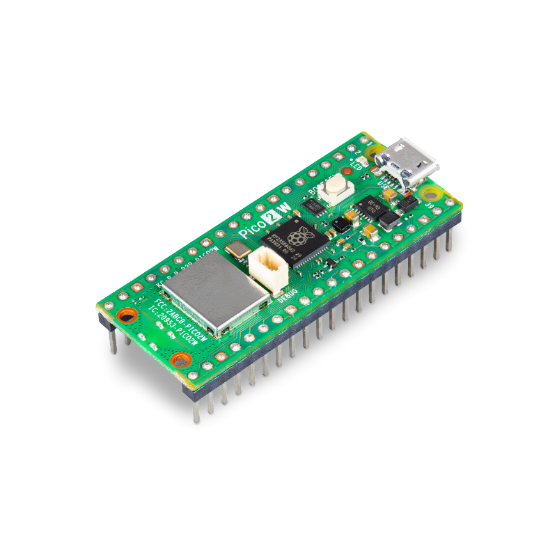 Raspberry Pi Pico 2WH - Inclusief WiFi - Inclusief headers