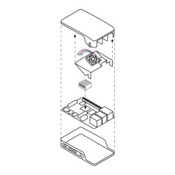 Raspberry Pi 4 Case Fan